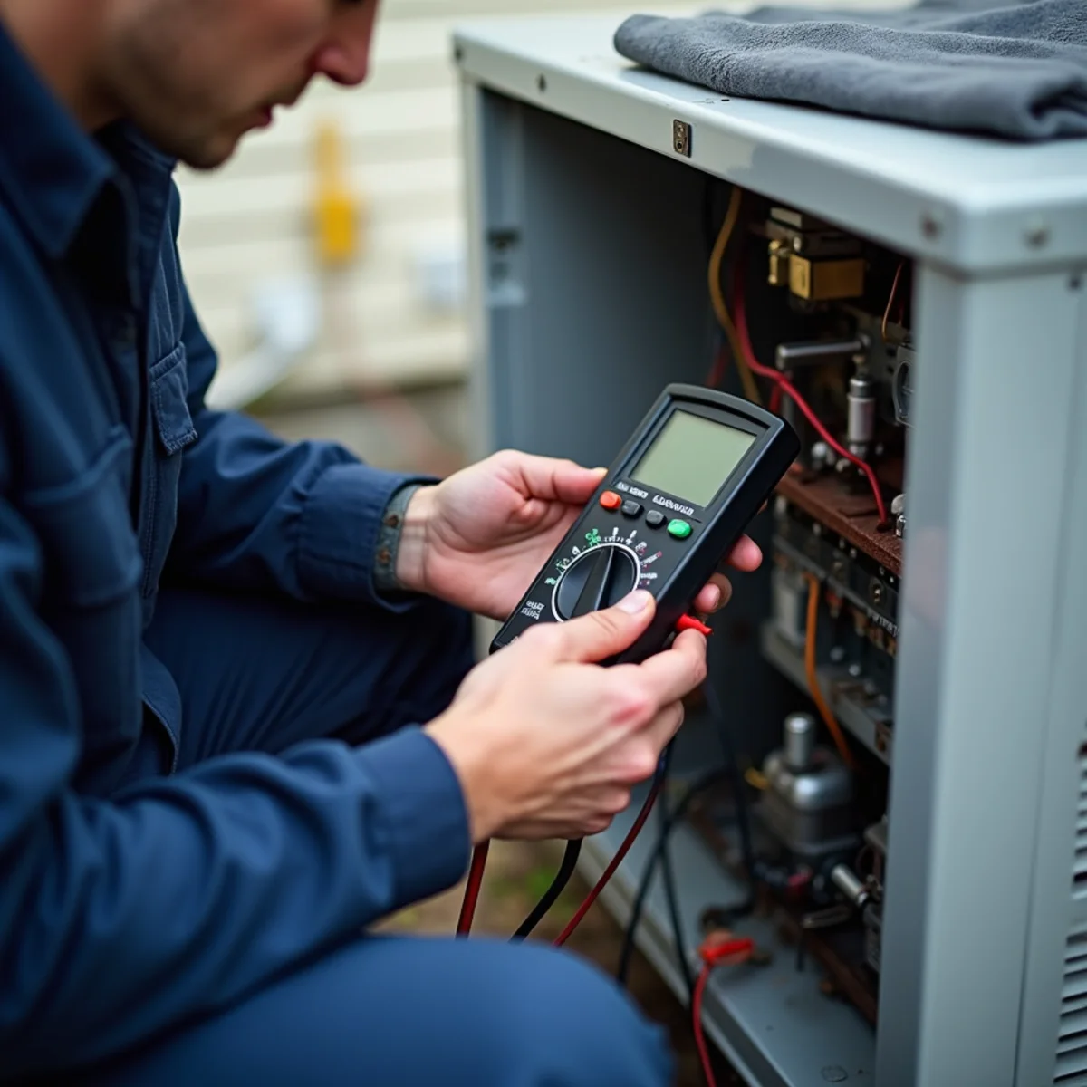 Polar Refrigeration & Air Control technician providing ac repair in Chicago, IL
