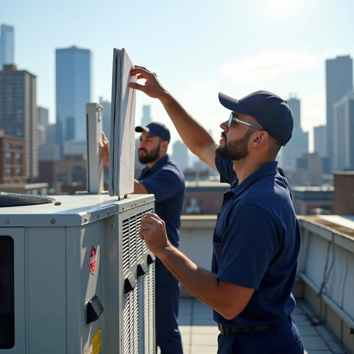 Polar Refrigeration & Air Control technician providing commercial hvac in Chicago, IL