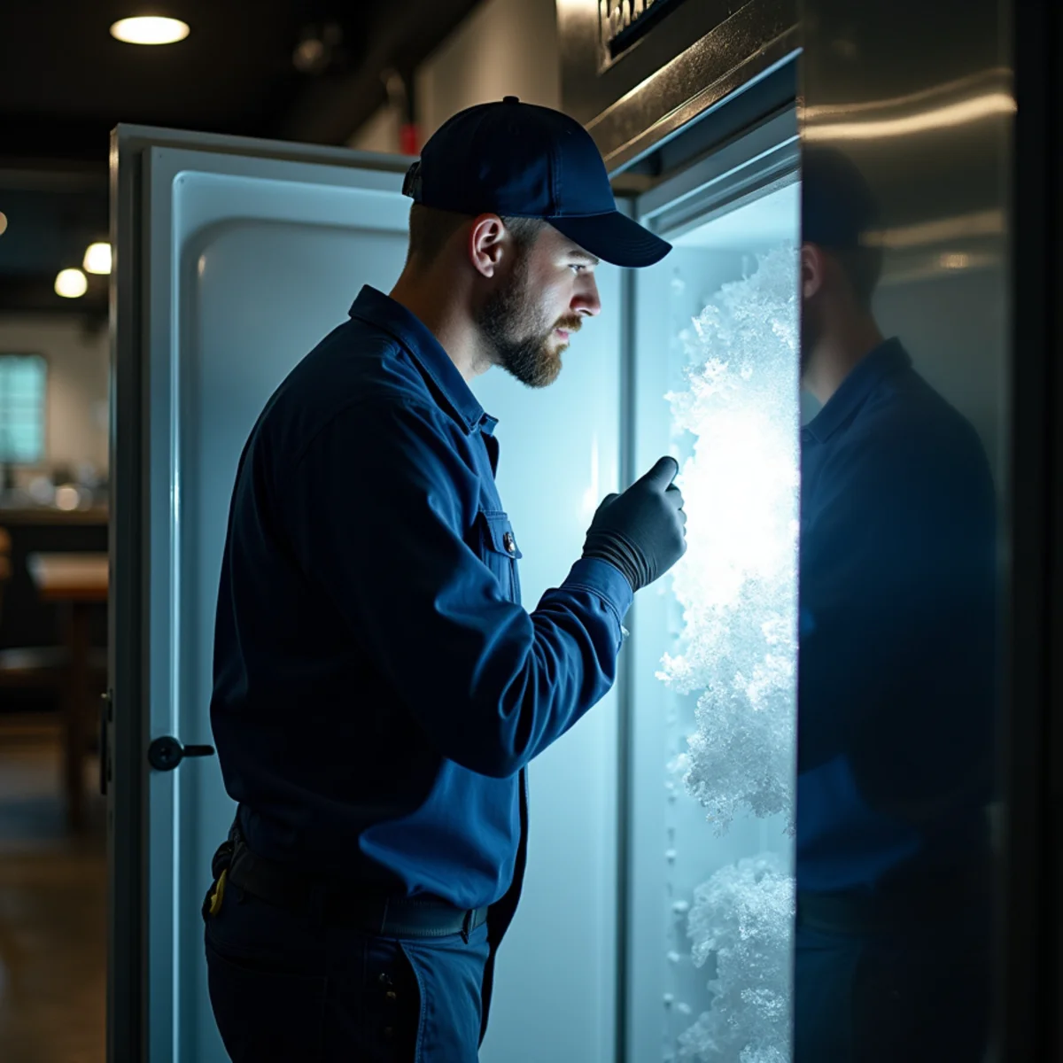 Polar Refrigeration & Air Control technician providing emergency refrigeration in Chicago, IL