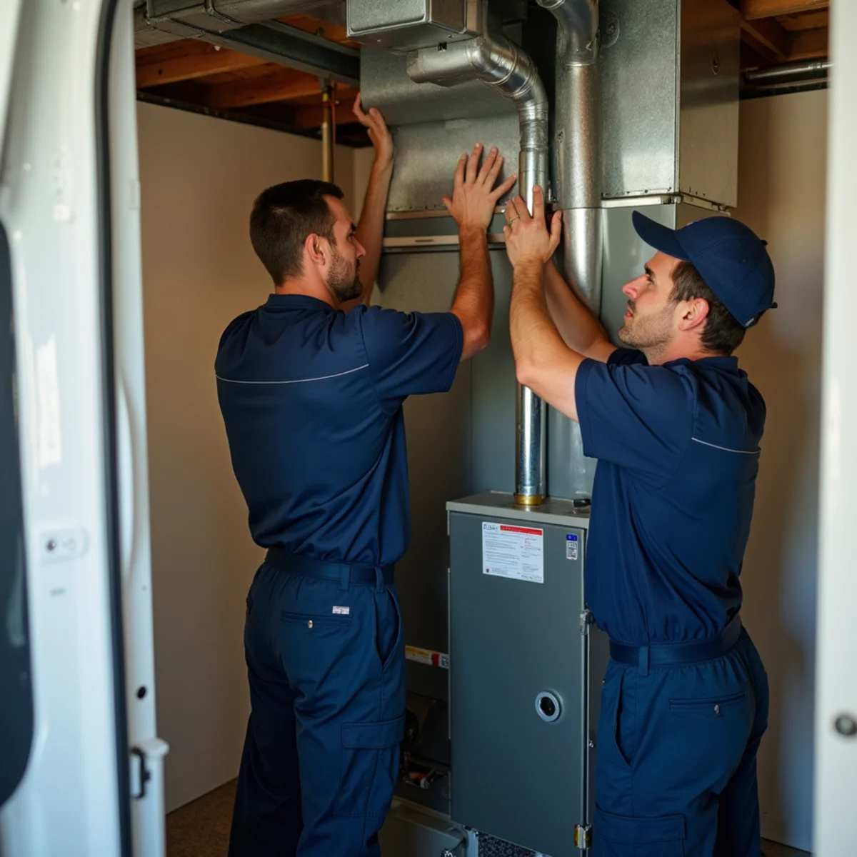 Polar Refrigeration & Air Control technician providing furnace installation in Chicago, IL